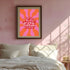Weird Girls Retro Poster